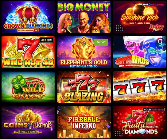 Juegos de casino en la aplicación Apuesta360