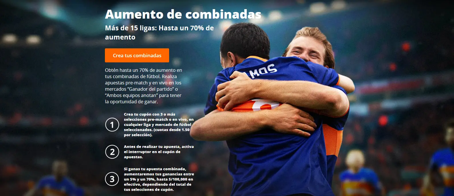 Pago Extra por Apuesta Exprés - Betsson