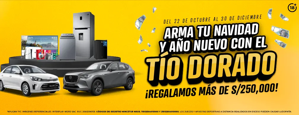 Sorteo lotería del tío dorado en Doradobet