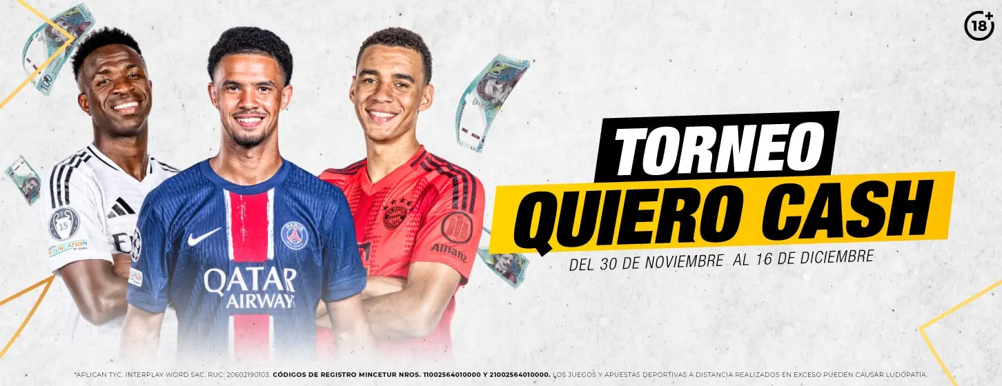 Torneo Gana Cash en Doradobet