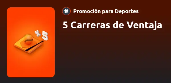 5 Carreras de Ventaja - Betano