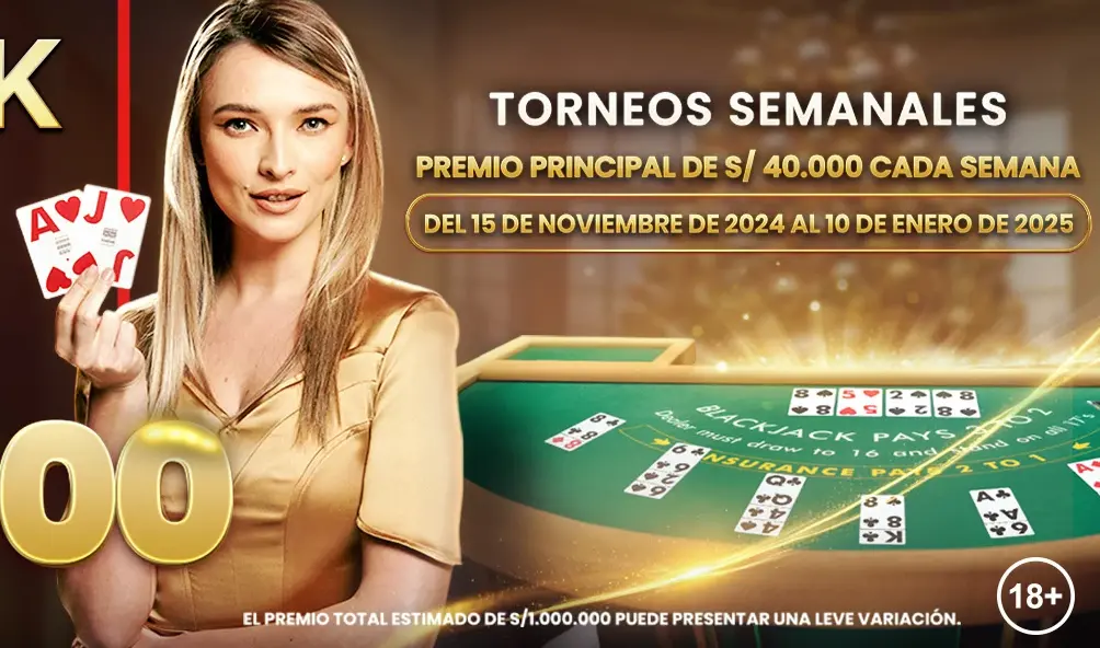 BLACKJACK HOLIDAY TOURNAMENTS en Solbet