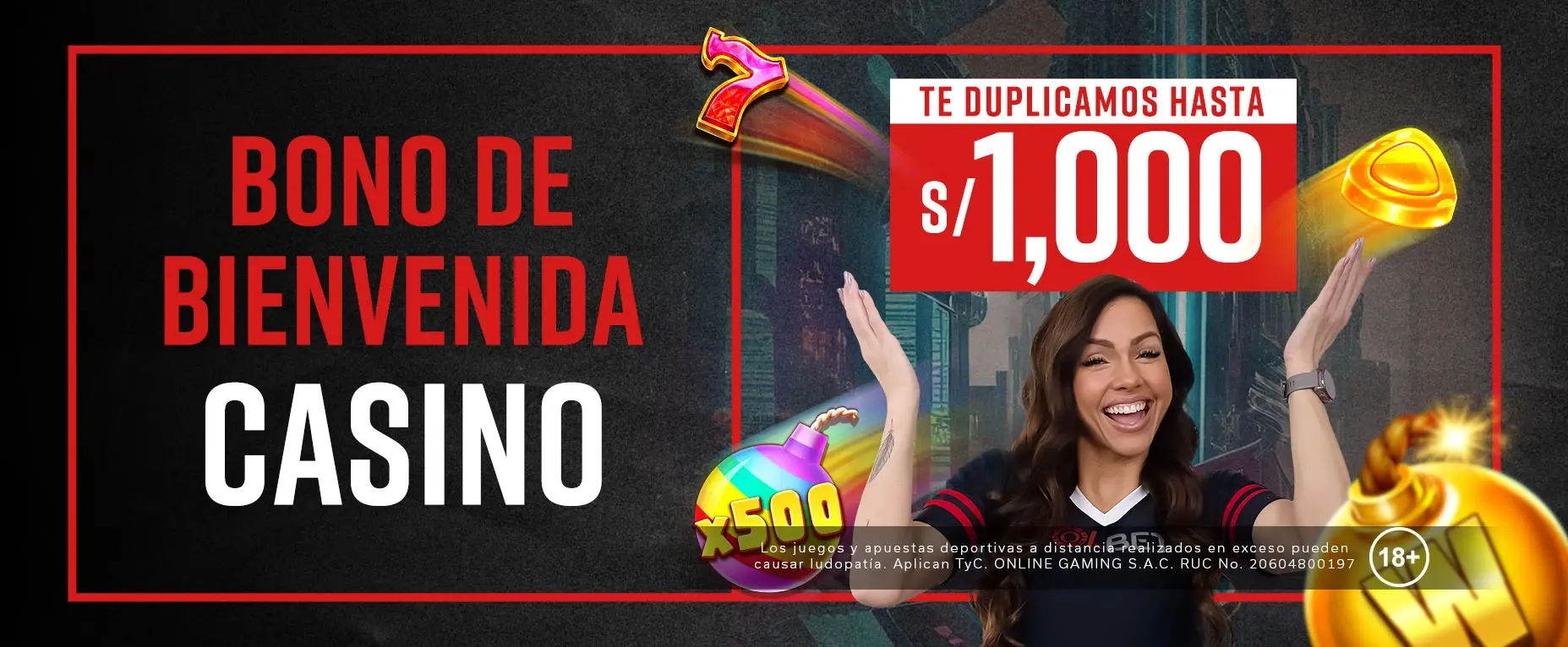 BONO DUPLICAMOS TU PRIMER DEPÓSITO - CASINO - Solbet