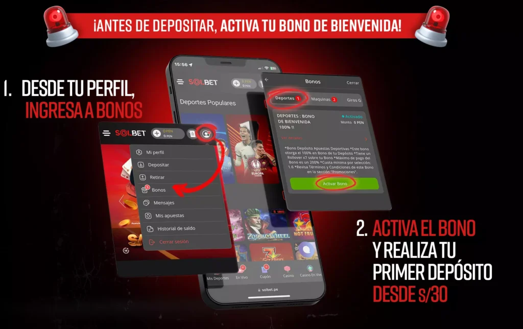 Bono bievenida deportes