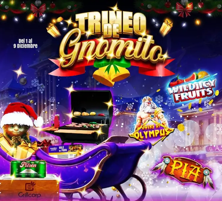 Gana con el trineo gnomito en Meridianbet